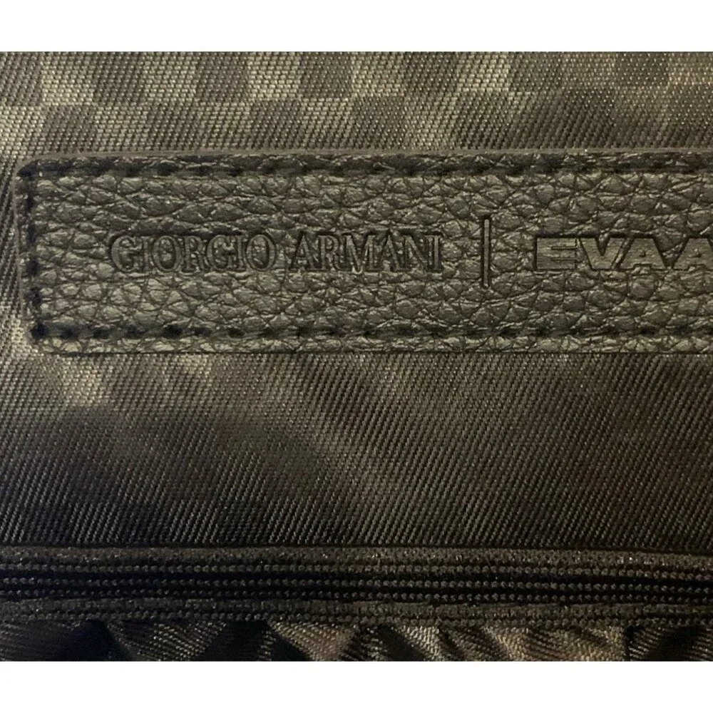 Giorgio Armani EVA Air Business Class Amenity Kit Hard Case Black Empty